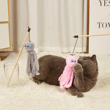 Da Octopus Cat Stick Toy Cat Toys KittyNook Cat Company